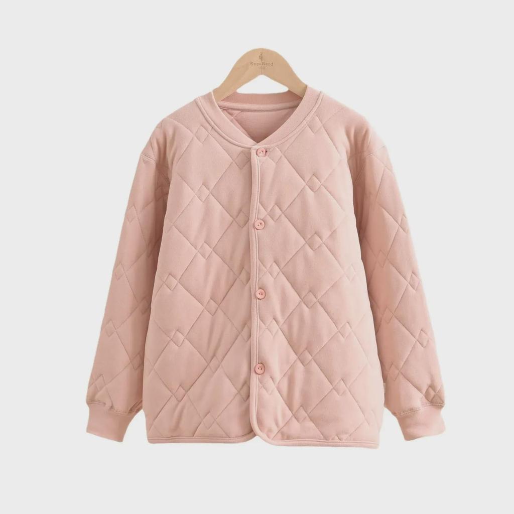 Children's Thermal Silk Quilted Coat with Magnetic Therapy, for Autumn/Winter
