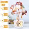 Faux Crystal Tree Creative Crystal Tree Life Bonsai Decor Crystals Stones Get Rich Trees for Office Living Room Home Decoration