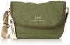 Lee Arcana Cotton Flap Shoulder Large Bag, Lightweight, Multifunctional, Capacity, Khaki, 320-1302, 320-1302-52
