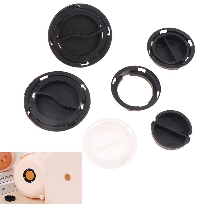 5Pcs Vinyl Piggy Bank Plug Caps Hole Plugs Replace Replacement Stoppers Small Abs Bottom Cover