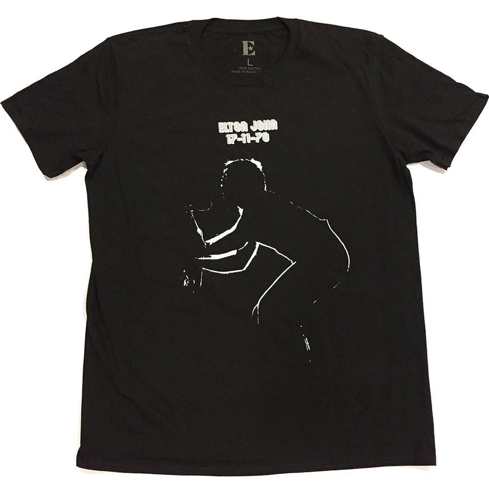 Elton John 171170 Live Concert Perforunisexce Unisexs Tshirt L