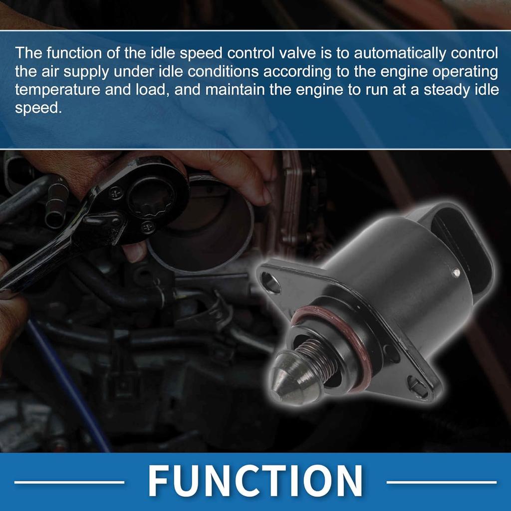 Car Idle Air Control Valve for Chevrolet Camaro 1995-1997 for Chevrolet Impala 1995-1996 Replace No.19333273 IACV Idle Motor Idle Air Control Valve