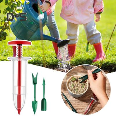 Mini Seeds Spreader Set Manual Sowing Seeds Dispenser Handheld Seeds Sower for Tiny Seeds Garden Transplanting Planting