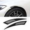 2PCS Universal Car Wheel Eyebrow Non-Collision Strips, No-Scratch Fender Protector Stickers, Carbon Fiber Trim Self-Adhesive Side Bumper Protection