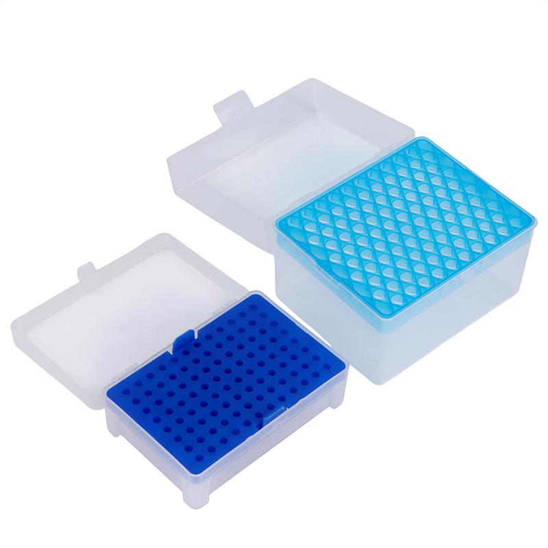 Lab 10Ul/200Ul/1Ml/5Ml/10Ml Plastic Pipettor Tip Box For Experiment Pipette Tip Holder Box Micropipette Plastic Pipette Tip Box