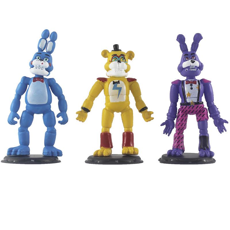 Cake-Themed Figurine Model 9.5-10.5cm with Base 6 Styles Individually Bagged Toy Collectible Gift for Desk Decor