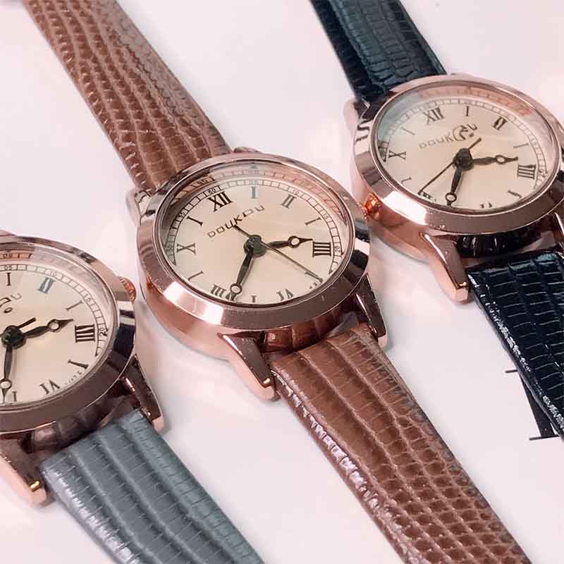 Butterfly Digital Belt Watch Fashion Personalized Simple Watch  Set Women's Watch