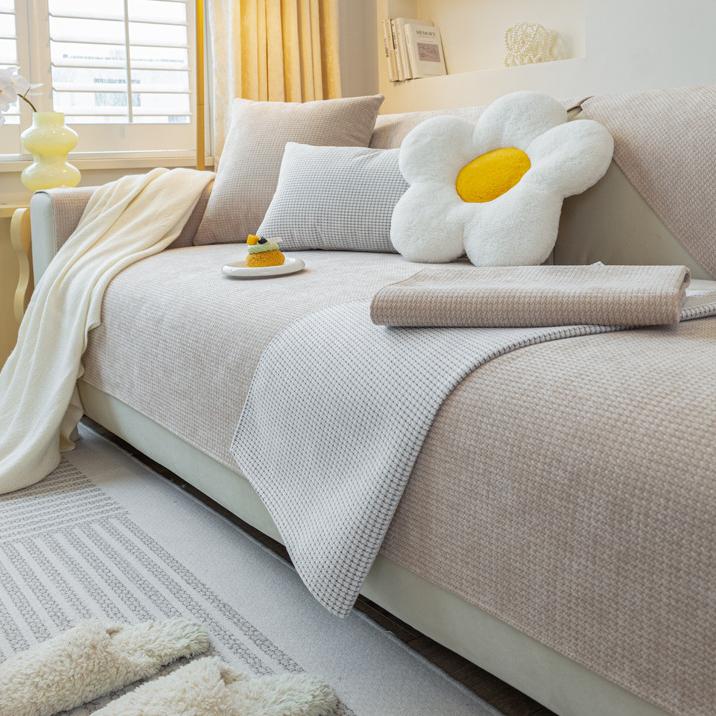 Chenille Sofa Cushion | Multi-Color Optional, Anti-Slip,Suitable for Office, Bedroom, Living Room and Other Home Decoration