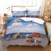 Ocean Tropical Island Palm Trees Comfortable Duvet Quilt Cover Pillowcase Bedding Set Children Bedroom Decoration Home Textile