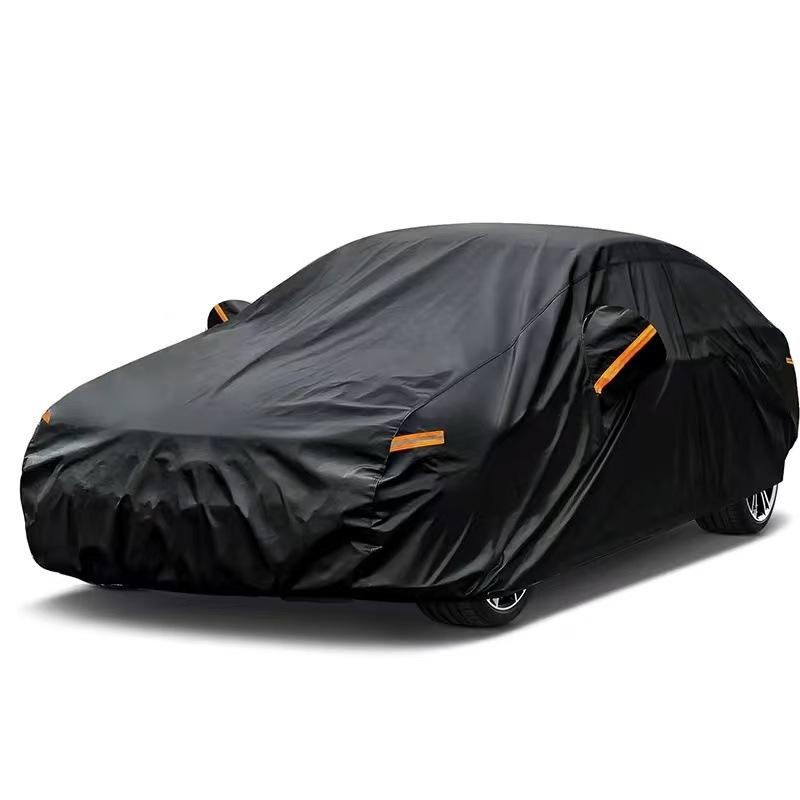190T All-Season Universal Car Cover: Rainproof & Sunshade Protection YL (Large SUV) чёрный