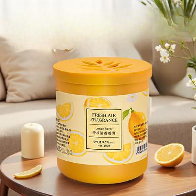 Profumo Deodorante per Ambienti Gelato Aromaterapia Fragranza a Lunga Durata Deodorante Balsamo Solido Interno