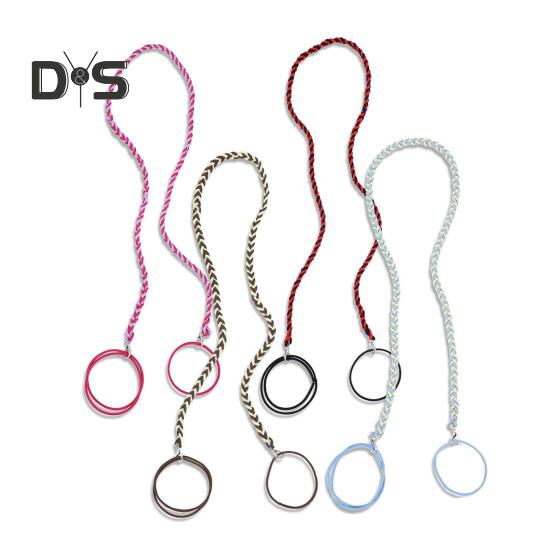 

4 шт. женская спиральная резинка для волос, удлиненная, длинная, спортивная, эластичная, с разрывами, резинка для волос, держатель для хвоста 4pcs