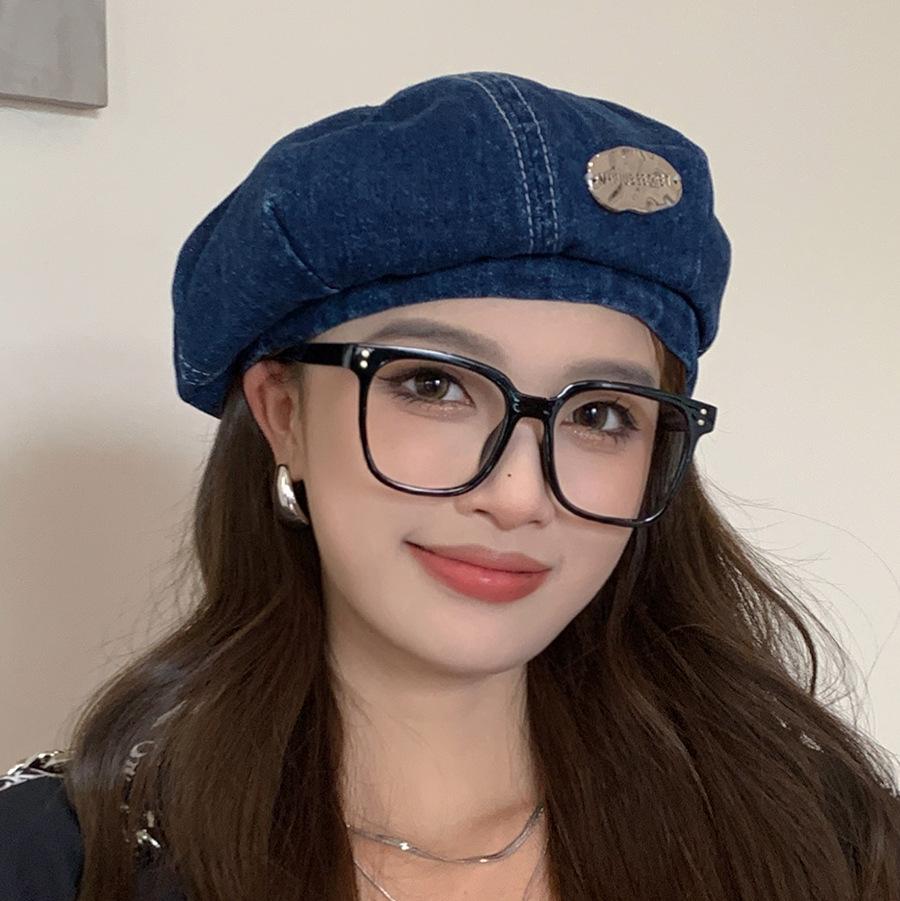 Fashion Autumn Woman Beret Hat Ladies Outdoor Windproof Hats for Women Winter Casual Sun Protection Cap