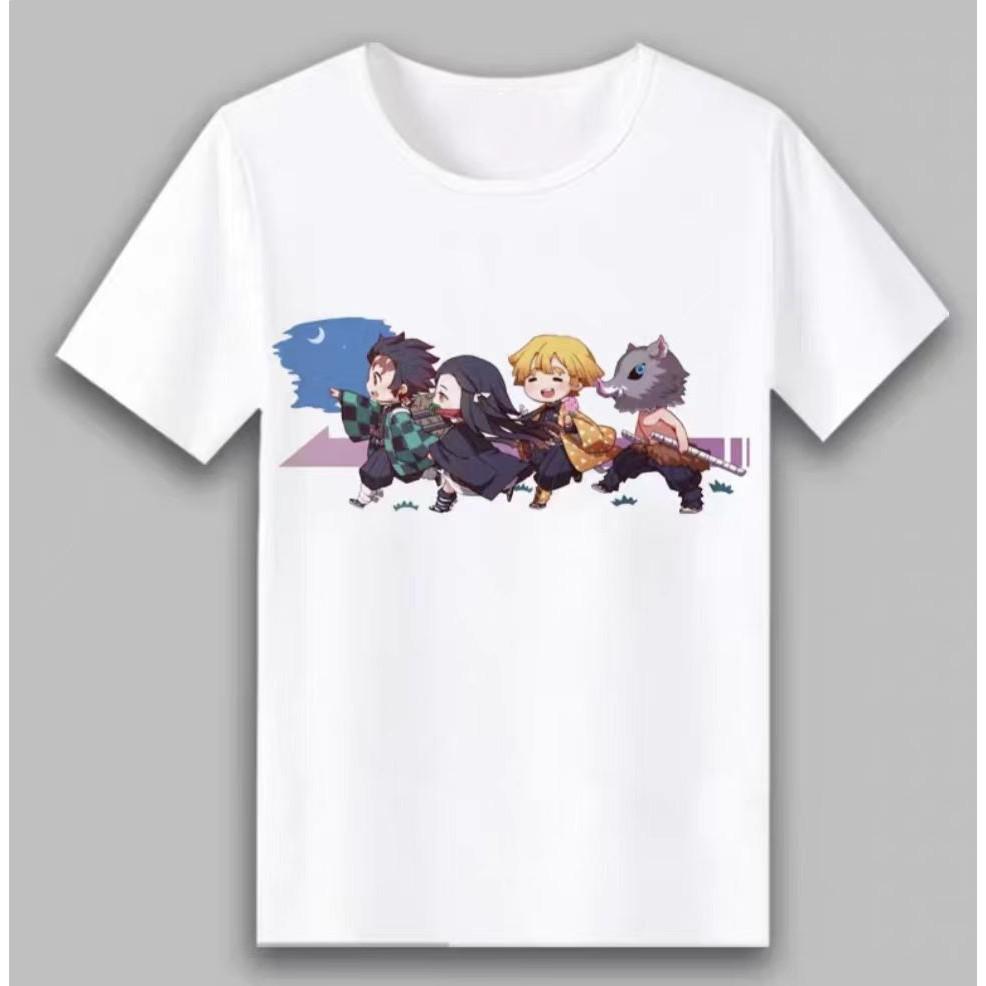 Anime Demon Killer Casual Style Fashion Unisex 2025 New T-Shirt Summer New Retro Fashion Men's and Women's Streetwear