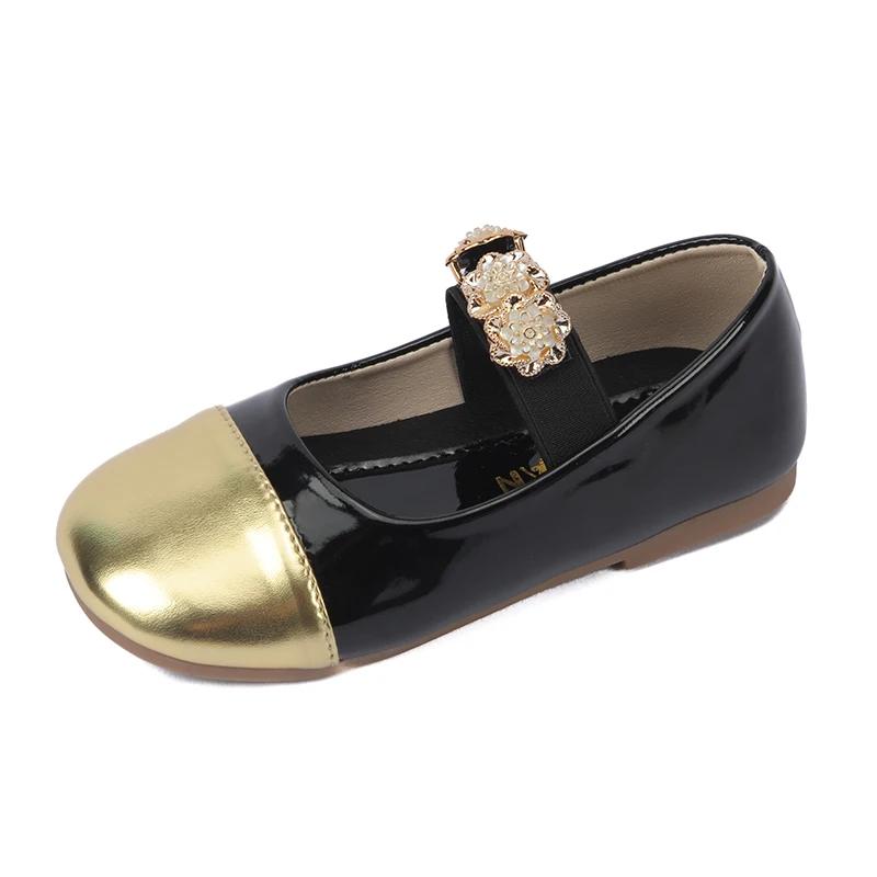 2024 Children Leather Shoes for Girls Autumn New Princess Fashion Korean Style Soft Bottom Anti-slippery Casual Versatile Flats