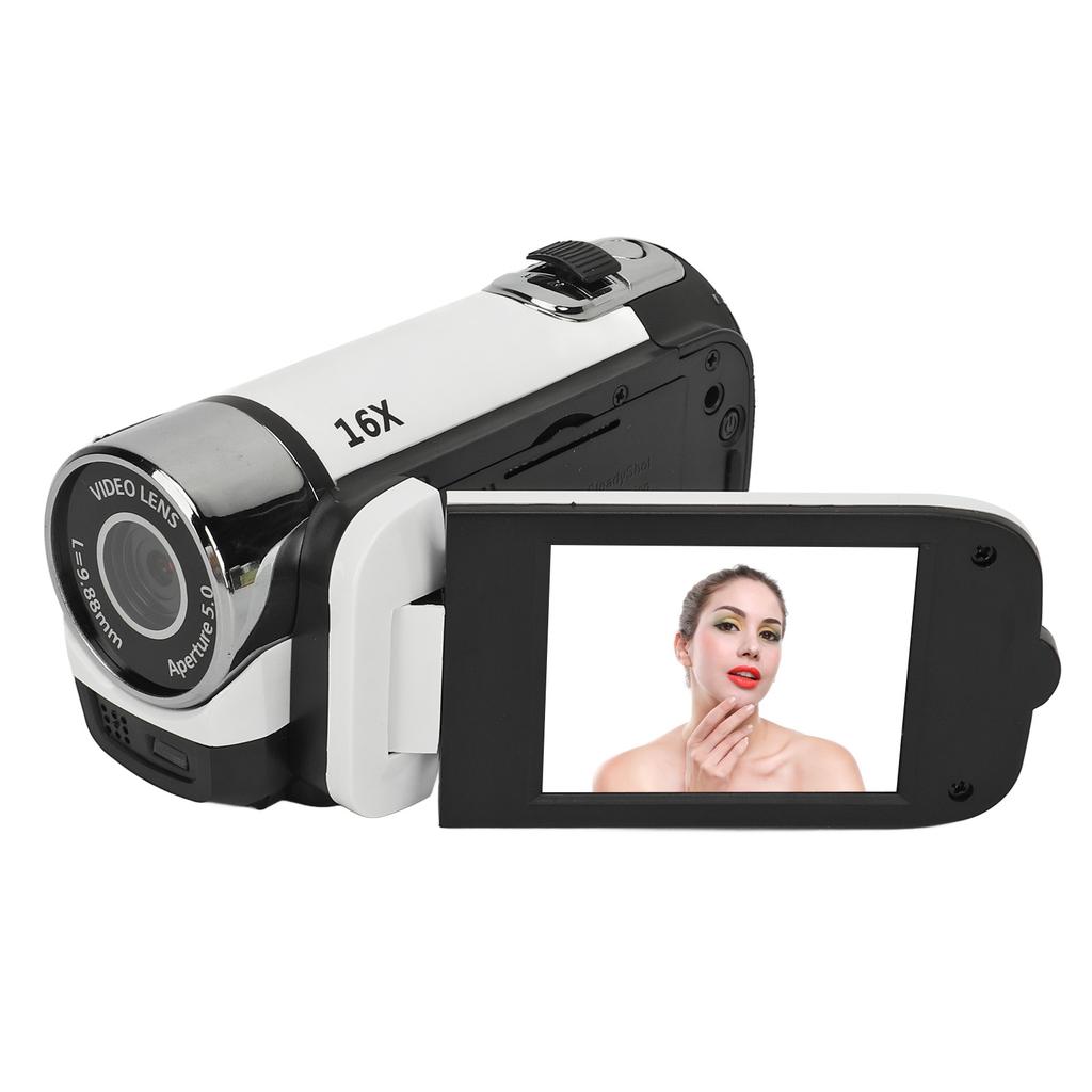 16MP Digitalkamera Videokamera Opptaker USB-port Tilkobling 1080P Oppløsning med Fylllys for Reise Bryllupsinnspilling
