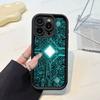 Printed Circuit Board Pattern Phone Case For IPhone 17 16 15 13 11 12 14 Pro Max Plus Silicone Cover Shell