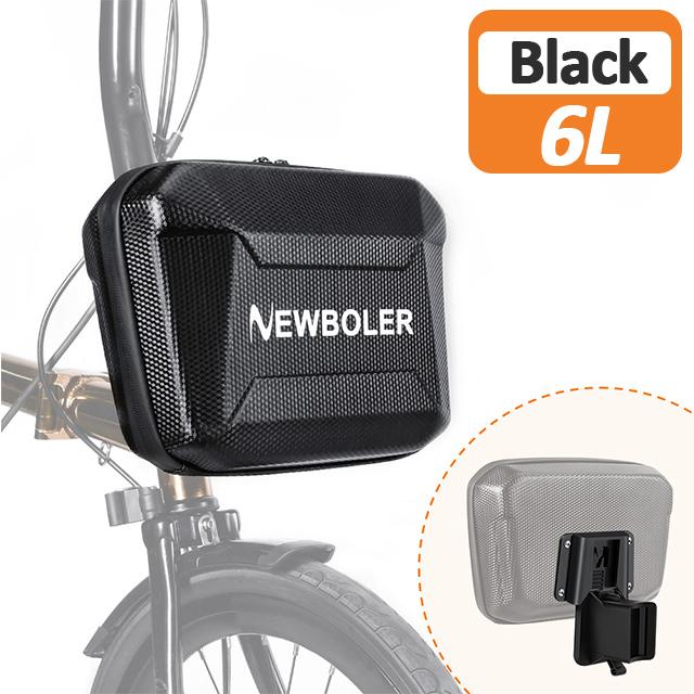 NEWBOLER Folding Bike Handlebar Bag 6L Multi-functional Brompton Bag Bike Front Bag Bike Basket Bag For Brompton Folding Bike BAG308