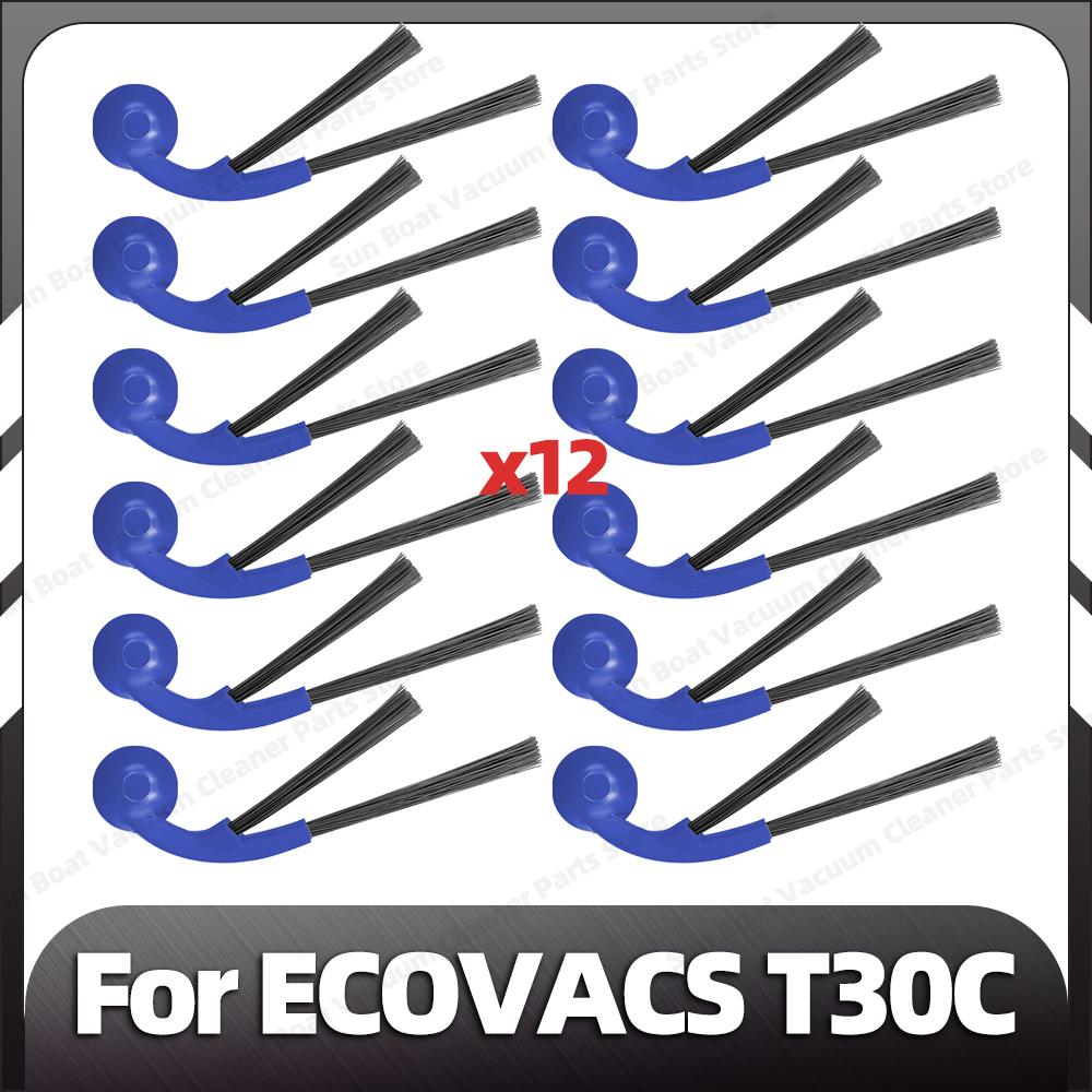 Kompatibel für ECOVACS T30C / T30C OMNI / T30C PRO OMNI Haupt- Seitenbürste Filter Mopp-Pad Staubbeutel Ersatzteile Zubehör