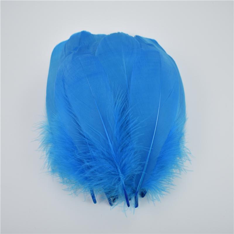 20Pcs Colored Goose Feather 5-7inch/12-18cm  Swan Plumes Handicraft Accessories Wedding Deco Diy Craft Carnival Party Decoration