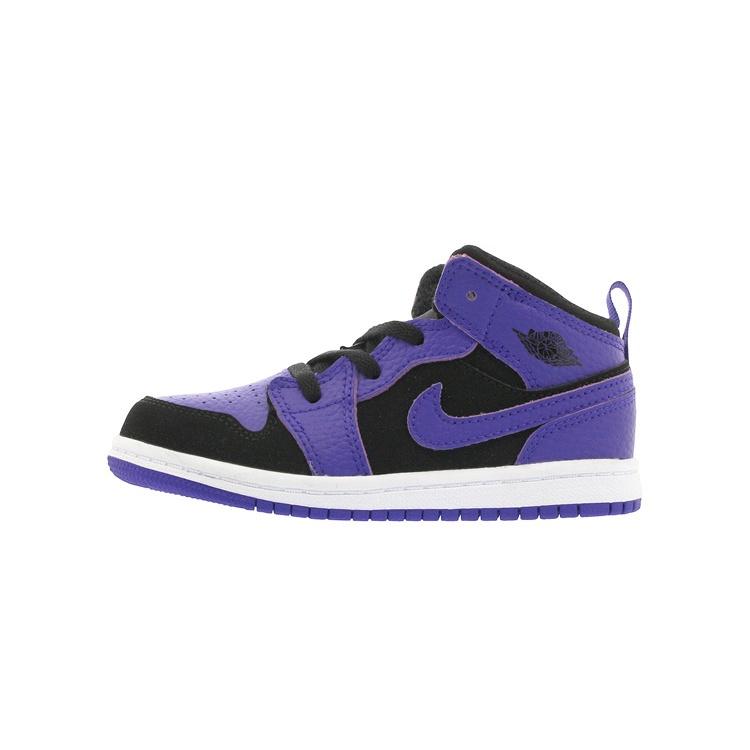 (TD) Air Jordan 1 Mid Dark Concord Baby 640735-051 EU 26