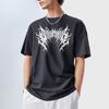 Trendy, Loose-fitting Men's Casual T-shirts Soft and Comfortable Crew-neck T-shirts Printed, Drapey, and Breathable Athletic T-shirts