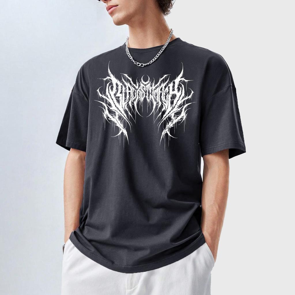 Trendy, Loose-fitting Men's Casual T-shirts Soft and Comfortable Crew-neck T-shirts Printed, Drapey, and Breathable Athletic T-shirts