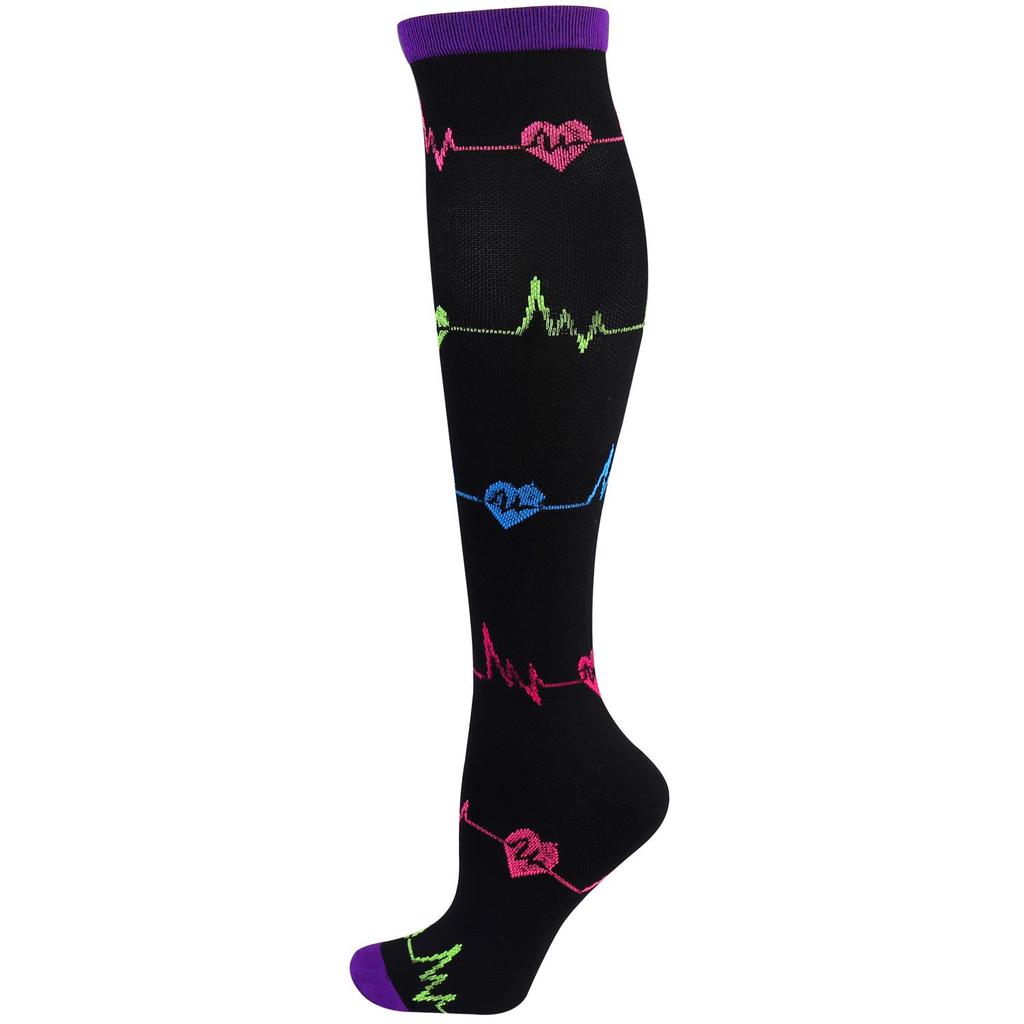 58Styles Men Women Compression Socks Fit Outdoor Sports Compression Socks For Anti Fatigue Pain Relief Knee Varicose Veins Socks