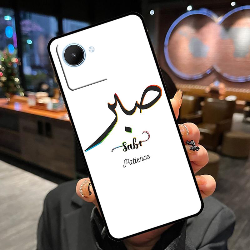 Sabr Patience Case For Realme 12 Pro Plus 11 13 14 15 GT6 GT7 Pro C55 C51 C53 C25 C63 C61 C65 C67 C71 C75