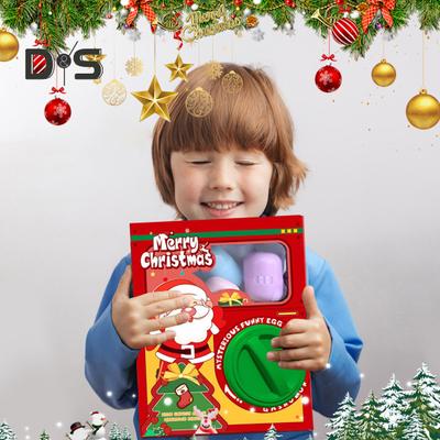 Christmas Claw Machine Set for Kids Creative Egg Grabber Toy Egg Grabber Machine Dispenser Mini Arcade Candy Vending Machine Mini Vending Toy for