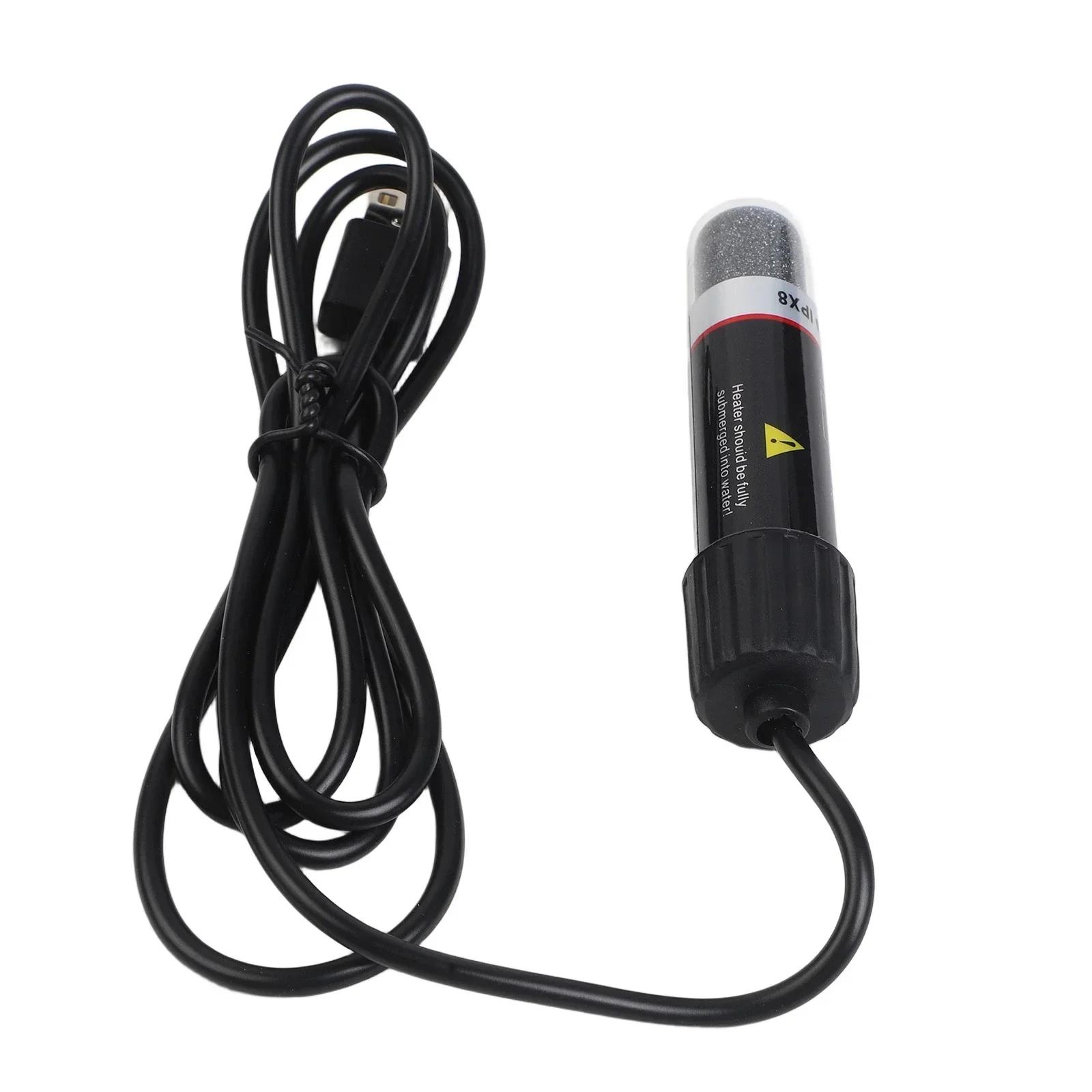 

Heat Protection Sensor Aquarium Heater USB Powered Heater 18*85mm Fish Tank Heater DC5V Voltage Quartz Glass Material China Mainland