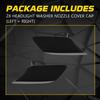 Headlight Washer Cover Left &Right For 2011-13 BMW 328I 335I 335Is 61677253394