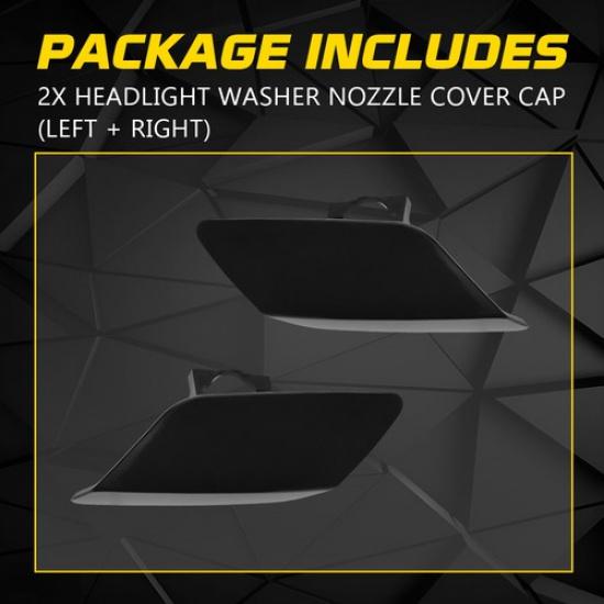Headlight Washer Cover Left &Right For 2011-13 BMW 328I 335I 335Is 61677253394