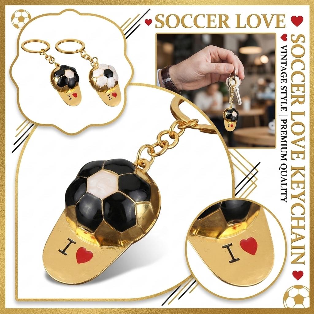Football Matchs Sports Event Fan Souvenirs Keychains