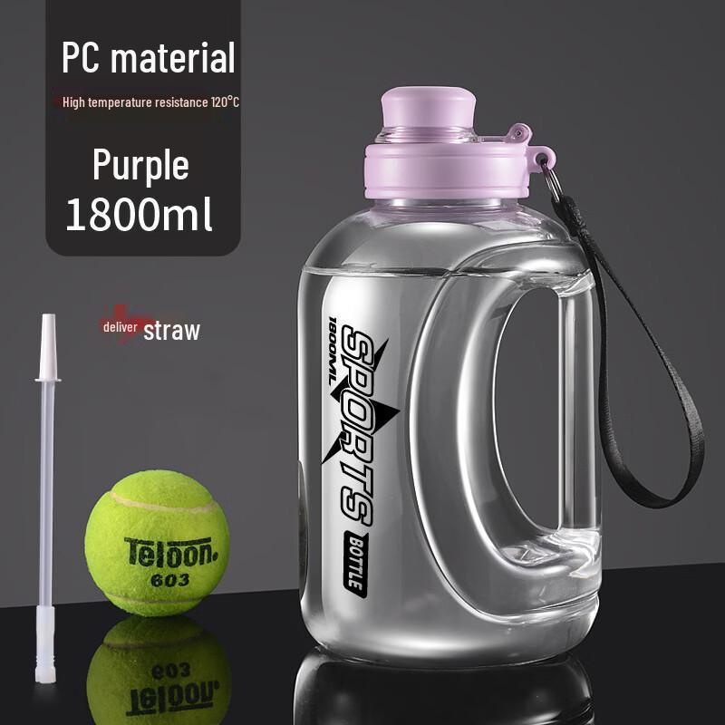 Large Capacity Insulated Water Bottle with Straw