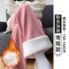Wide-leg pants women's autumn and winter velvet new high-waisted loose casual small narrow version straight chenille pants