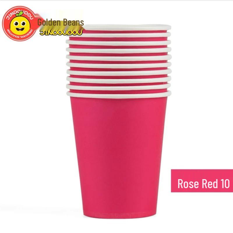 Children's DIY Craft Kit: Eco-Friendly Color Paper Cups for Kindergarten Art Projects