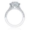 Anello Pieno di Diamanti Gioielli Zircone Matrimonio Semplice Argento Gioiello da Mano Donne