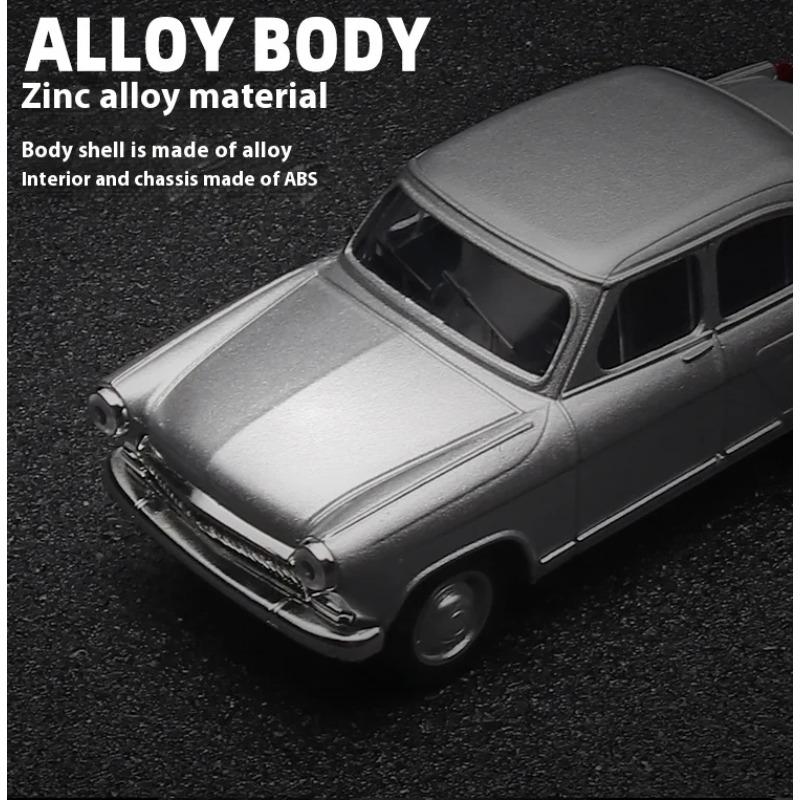 1/43 Volga GAZ-21 Alloy Metal Diecast Car Model Toy Car Model Desktop Decorations Gifts Collect Hobby Gifts Classic Vehicle Boys