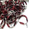 Adjustable Crosses Charm Beads Bracelets Fashionable Religious Jewelry for Men and Women