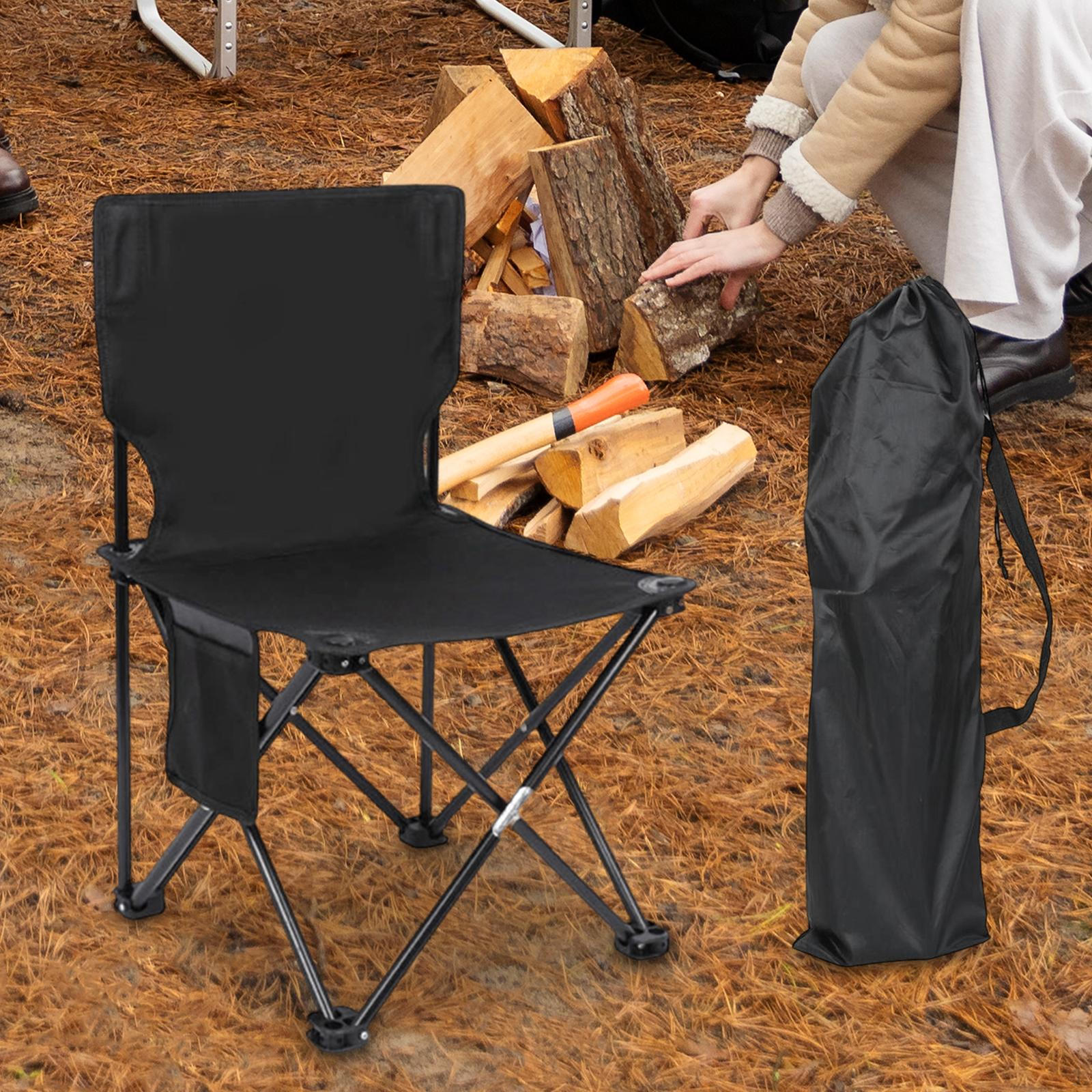 

Camping Chair Supplies Leisure Outdoor Seat for Patio Sports Meet Barbecue