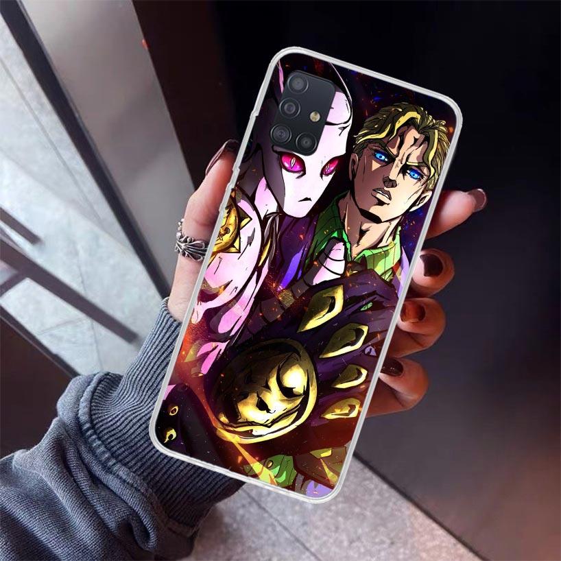 JoJo's Bizarre Adventure Hot Anime Phone Case For Samsung Galaxy A12 A52S A42 A32 A22 A51 A50 Note 20 Ultra 10 S10 Plus A71 A70