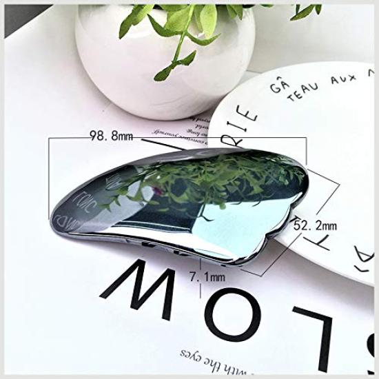 Lady Lazy Terahertz Ore Kassa Feather Shape 98mm Plate Power Stone Natural Stone Genuine [Lady Lazy]