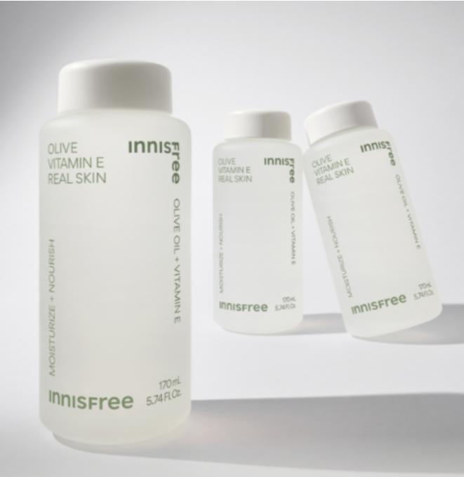 INNISFREE Olive Vitamin E Real Skin 170ml [Vegan Beauty]