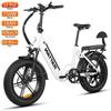Bicicletă Electrică Rattan LF Pro Motor 750W Frână Dublă pe Disc 48V 18AH Roată Lată 20" Bicicletă Electrică Pliabilă 7 Viteze Frână Hidraulică