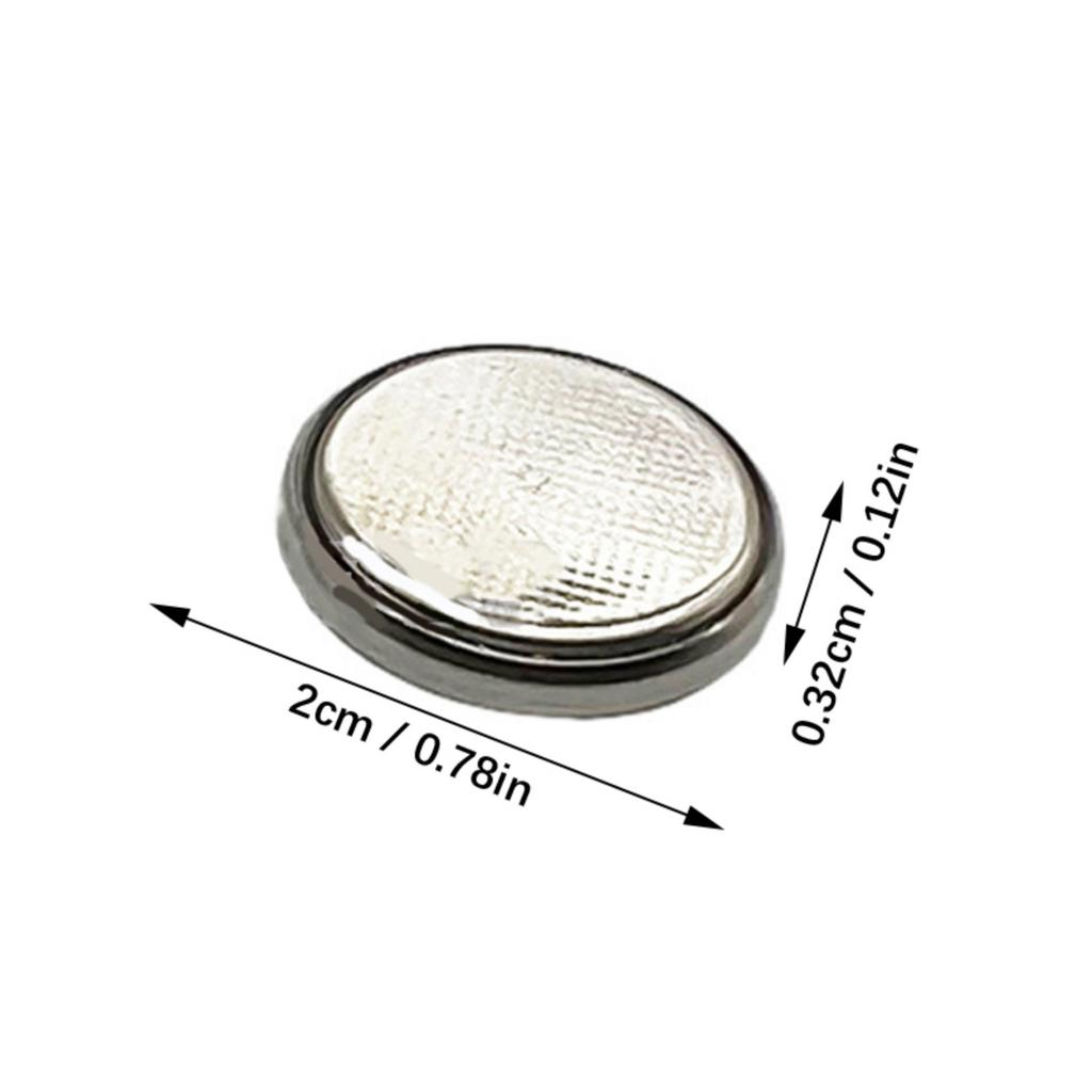 Affidabile Batteria a Bottone 3V BR2032 Design Ermetico per Sensori TPMS Automotive e Sistemi di Archiviazione Dati in Condizioni Estreme