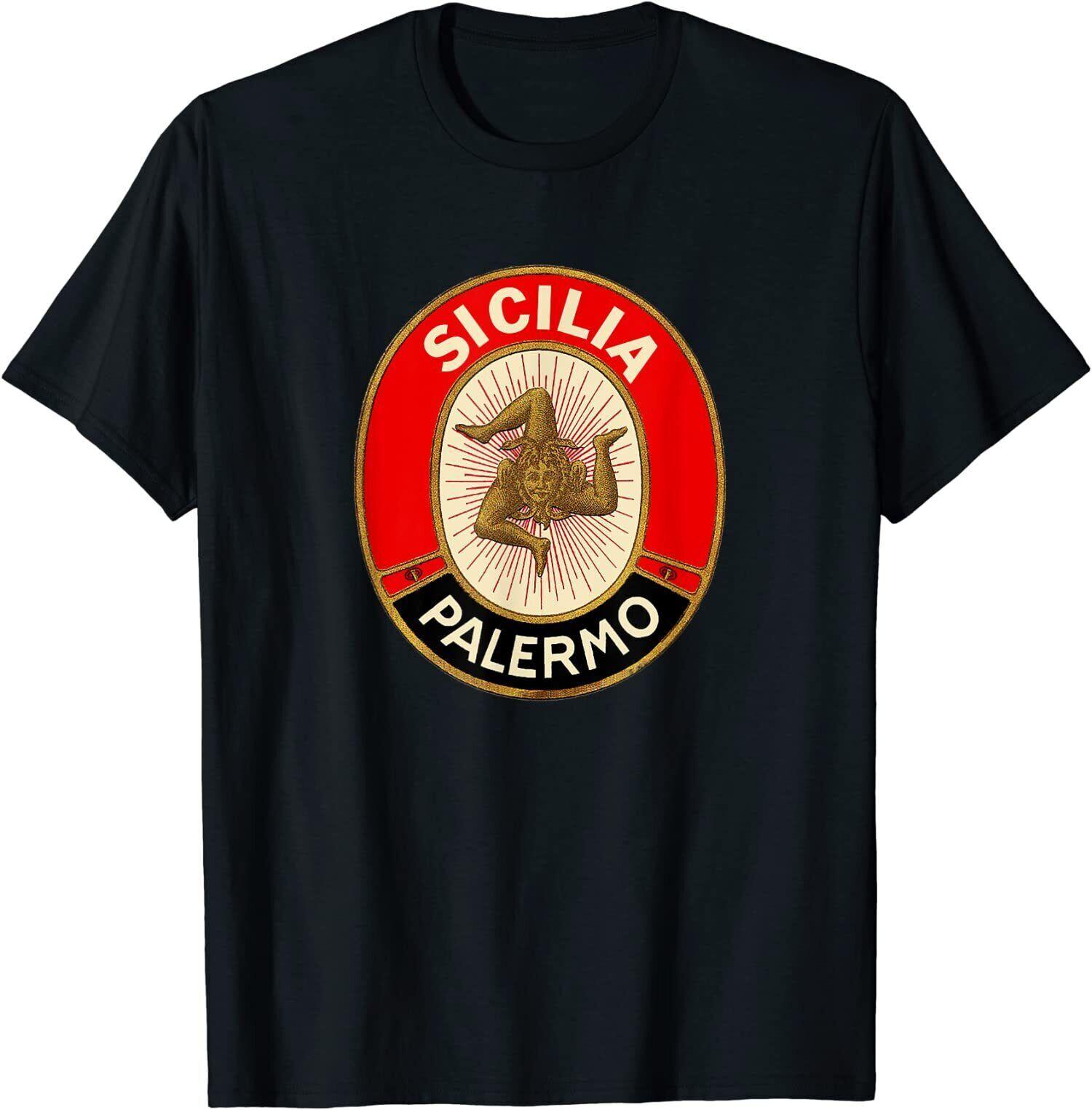 NEW LIMITED Sicilia Palermo - Vintage Style Sicily Great Gift T-Shirt S