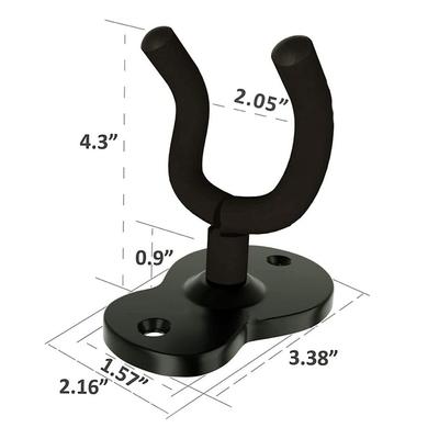 2 stuks Gitaar Metalen Haak Gitaar Hanger Display Hanger voor Ukelele Viool Elektrische Gitaar Bas