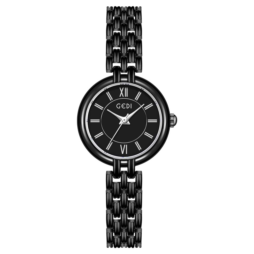GEDI Artistic Ladies Quartz Watch Retro Exquisite Bracelet Watch for Women Stylish Waterproof Watch Fashion Dress Gifts reloj