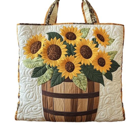 Стеганая сумка-тоут Женская винтажная сумка через плечо Цветы Животные Сумка Цветочный кошелек для поездок на работу Вечеринки Ежедневные поручения Q